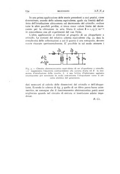 Alta frequenza rivista di radiotecnica, telefonia e acustica applicata