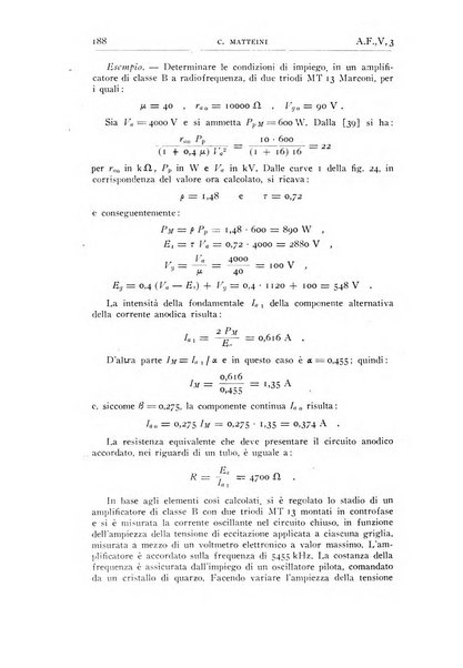 Alta frequenza rivista di radiotecnica, telefonia e acustica applicata