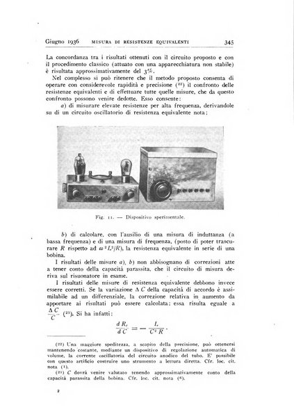 Alta frequenza rivista di radiotecnica, telefonia e acustica applicata