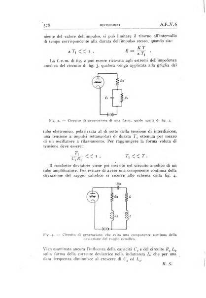 Alta frequenza rivista di radiotecnica, telefonia e acustica applicata