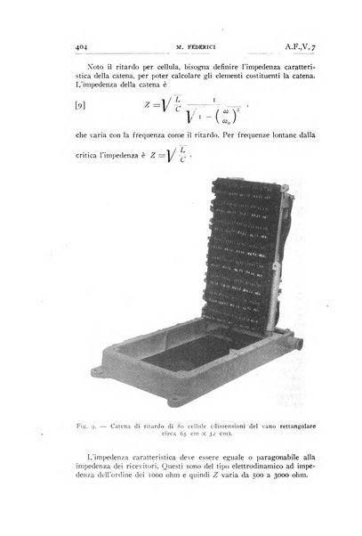 Alta frequenza rivista di radiotecnica, telefonia e acustica applicata