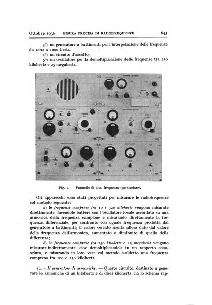 Alta frequenza rivista di radiotecnica, telefonia e acustica applicata