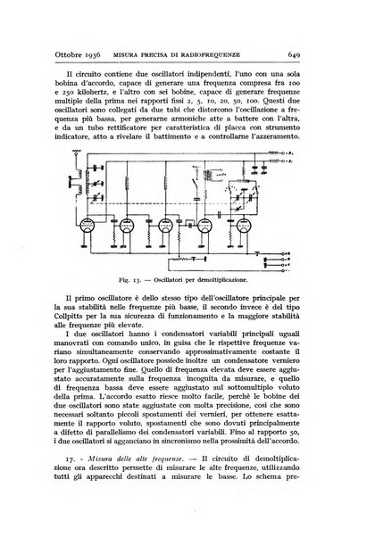 Alta frequenza rivista di radiotecnica, telefonia e acustica applicata