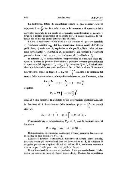 Alta frequenza rivista di radiotecnica, telefonia e acustica applicata