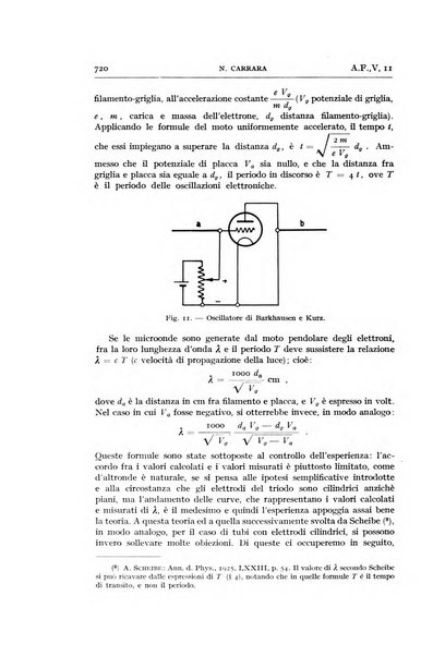 Alta frequenza rivista di radiotecnica, telefonia e acustica applicata