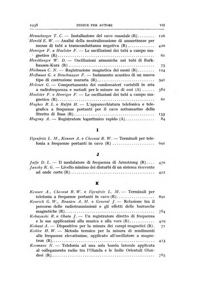 Alta frequenza rivista di radiotecnica, telefonia e acustica applicata