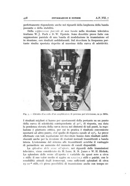 Alta frequenza rivista di radiotecnica, telefonia e acustica applicata