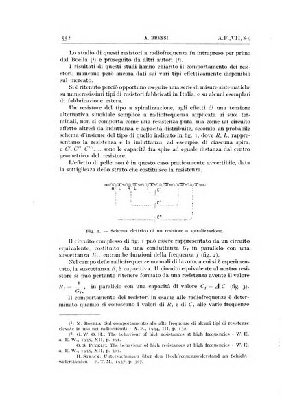 Alta frequenza rivista di radiotecnica, telefonia e acustica applicata