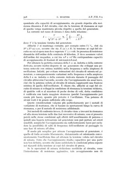 Alta frequenza rivista di radiotecnica, telefonia e acustica applicata