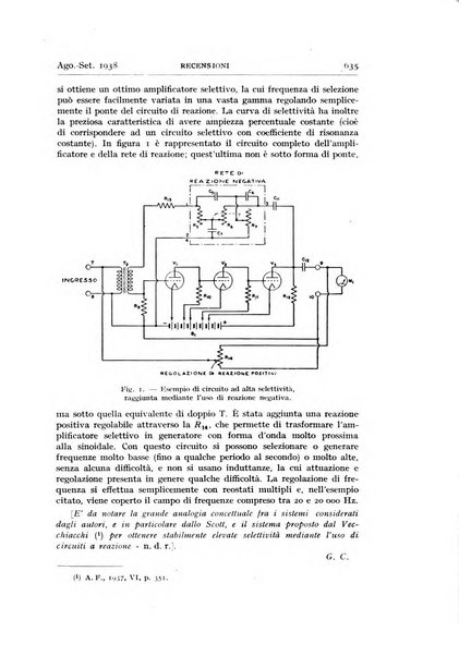 Alta frequenza rivista di radiotecnica, telefonia e acustica applicata