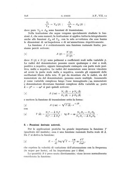 Alta frequenza rivista di radiotecnica, telefonia e acustica applicata