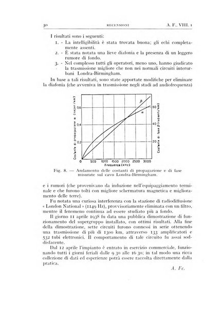 Alta frequenza rivista di radiotecnica, telefonia e acustica applicata