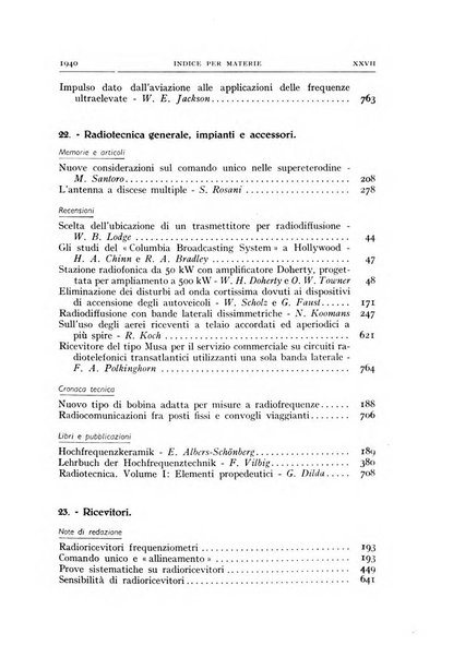 Alta frequenza rivista di radiotecnica, telefonia e acustica applicata