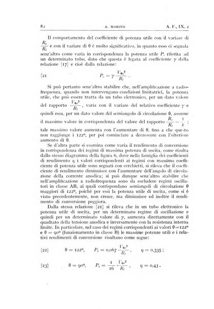 Alta frequenza rivista di radiotecnica, telefonia e acustica applicata