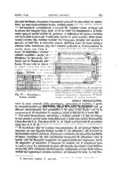 Alta frequenza rivista di radiotecnica, telefonia e acustica applicata