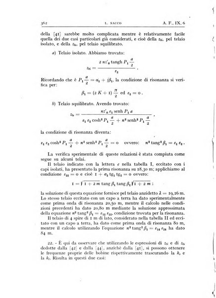 Alta frequenza rivista di radiotecnica, telefonia e acustica applicata