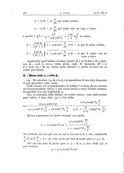 Alta frequenza rivista di radiotecnica, telefonia e acustica applicata