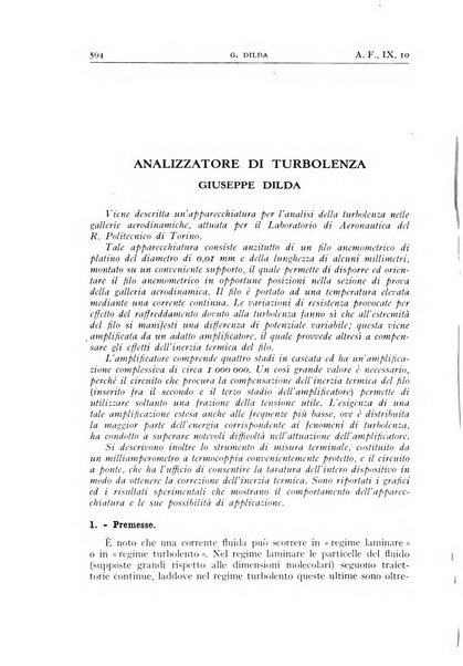 Alta frequenza rivista di radiotecnica, telefonia e acustica applicata