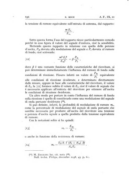 Alta frequenza rivista di radiotecnica, telefonia e acustica applicata