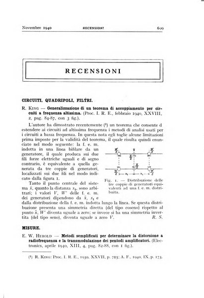 Alta frequenza rivista di radiotecnica, telefonia e acustica applicata