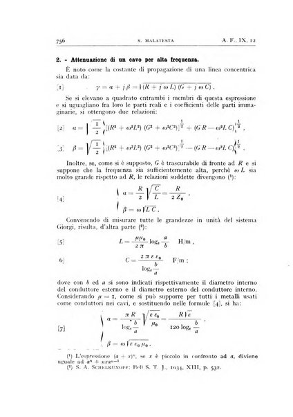 Alta frequenza rivista di radiotecnica, telefonia e acustica applicata