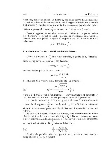 Alta frequenza rivista di radiotecnica, telefonia e acustica applicata