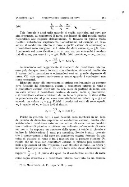 Alta frequenza rivista di radiotecnica, telefonia e acustica applicata