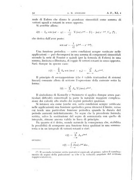 Alta frequenza rivista di radiotecnica, telefonia e acustica applicata