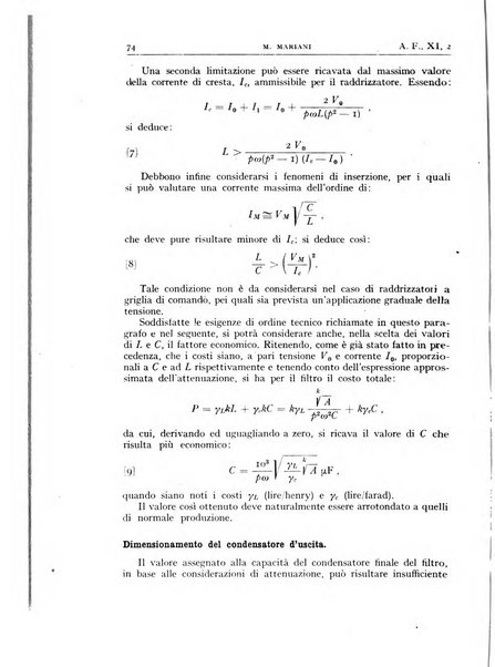 Alta frequenza rivista di radiotecnica, telefonia e acustica applicata