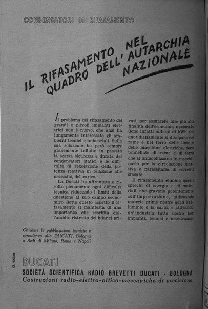 Alta frequenza rivista di radiotecnica, telefonia e acustica applicata