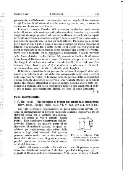 Alta frequenza rivista di radiotecnica, telefonia e acustica applicata