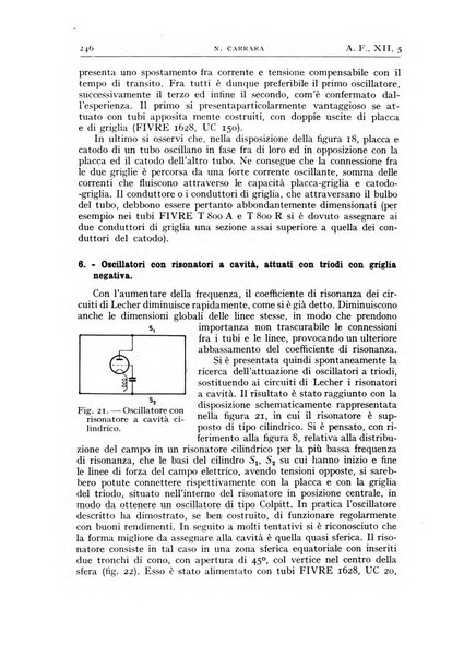 Alta frequenza rivista di radiotecnica, telefonia e acustica applicata