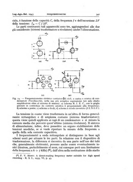 Alta frequenza rivista di radiotecnica, telefonia e acustica applicata