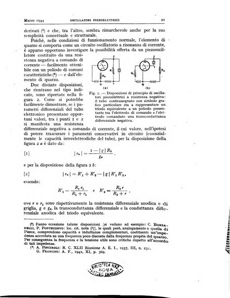 Alta frequenza rivista di radiotecnica, telefonia e acustica applicata