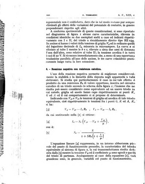 Alta frequenza rivista di radiotecnica, telefonia e acustica applicata