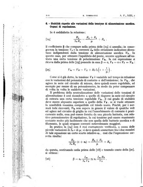 Alta frequenza rivista di radiotecnica, telefonia e acustica applicata