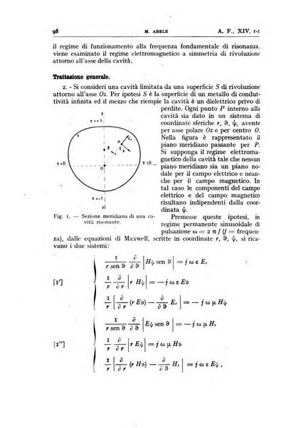 Alta frequenza rivista di radiotecnica, telefonia e acustica applicata