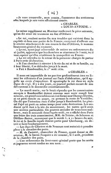 L'ami de la religion journal et revue ecclesiastique, politique et litteraire