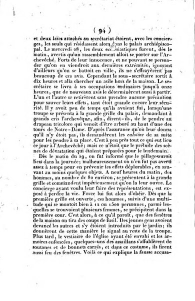 L'ami de la religion journal et revue ecclesiastique, politique et litteraire