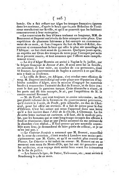 L'ami de la religion journal et revue ecclesiastique, politique et litteraire