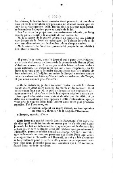 L'ami de la religion journal et revue ecclesiastique, politique et litteraire