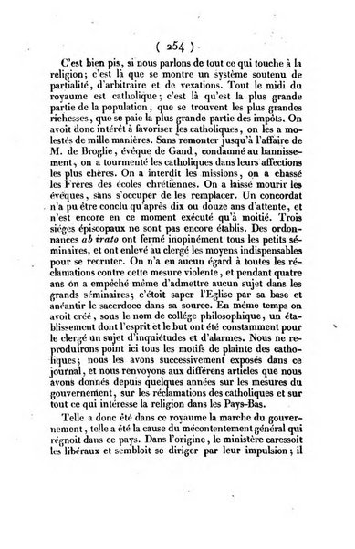 L'ami de la religion journal et revue ecclesiastique, politique et litteraire