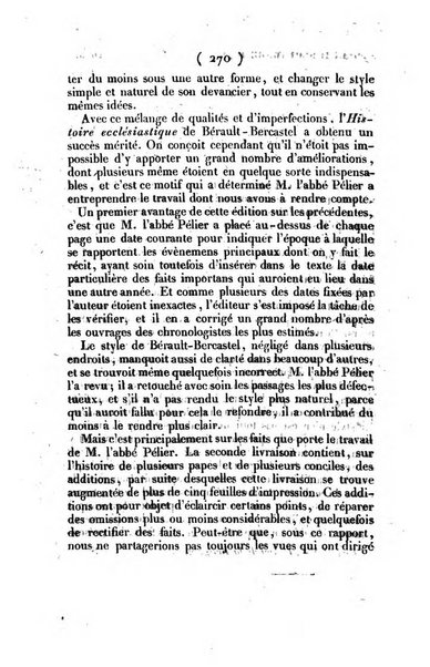 L'ami de la religion journal et revue ecclesiastique, politique et litteraire