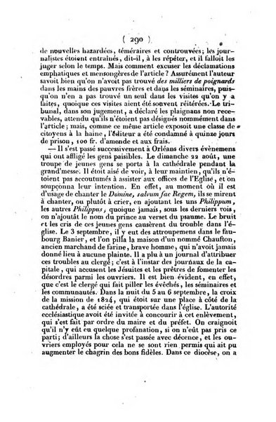 L'ami de la religion journal et revue ecclesiastique, politique et litteraire