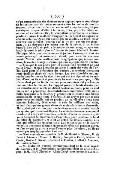 L'ami de la religion journal et revue ecclesiastique, politique et litteraire