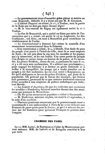 L'ami de la religion journal et revue ecclesiastique, politique et litteraire