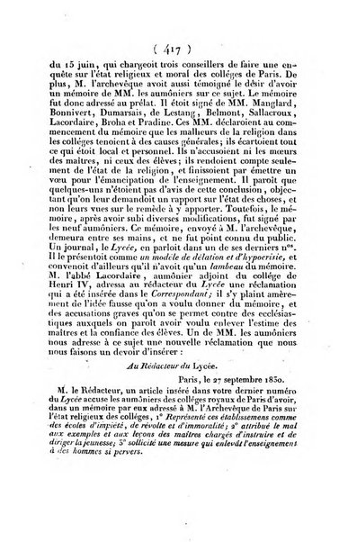 L'ami de la religion journal et revue ecclesiastique, politique et litteraire