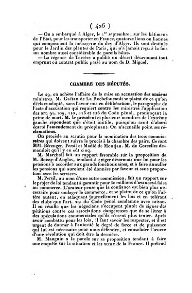 L'ami de la religion journal et revue ecclesiastique, politique et litteraire