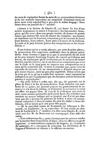 L'ami de la religion journal et revue ecclesiastique, politique et litteraire