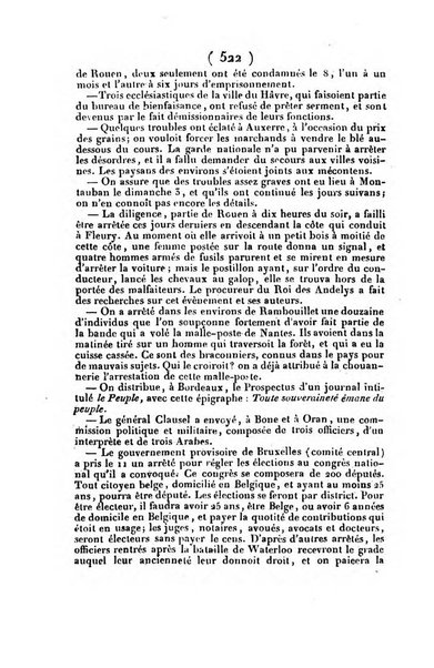 L'ami de la religion journal et revue ecclesiastique, politique et litteraire